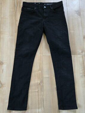 Armani Exchange A|X J14 Skinny Black Jeans Size 29 Women's Stretch Denim